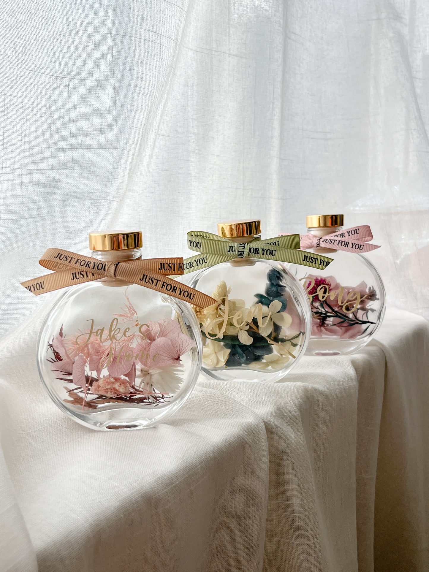 Round Flower Reed Diffuser