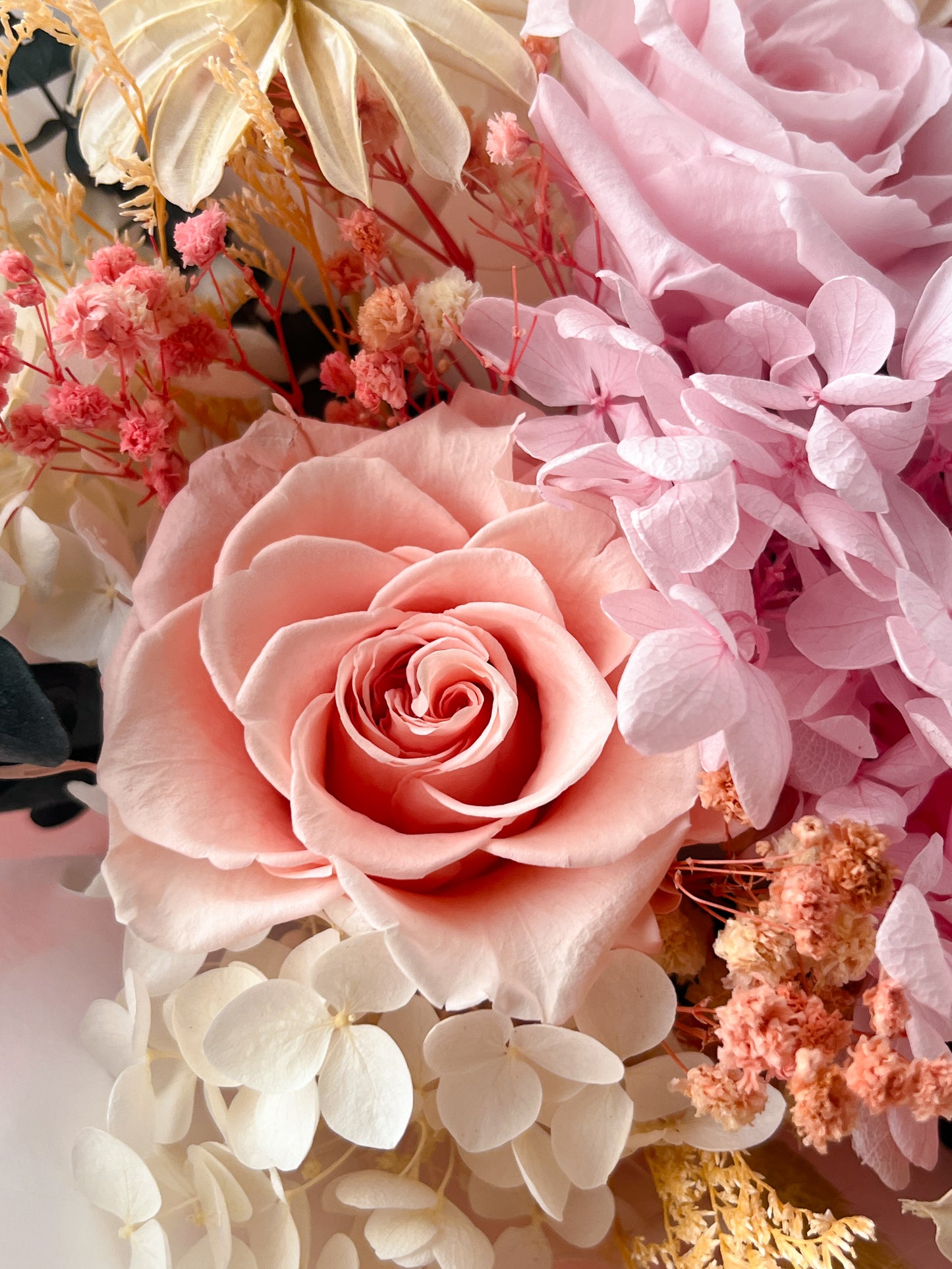 Pink Forever Roses Bouquet