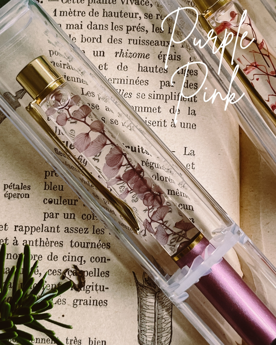 Flower ball point pen