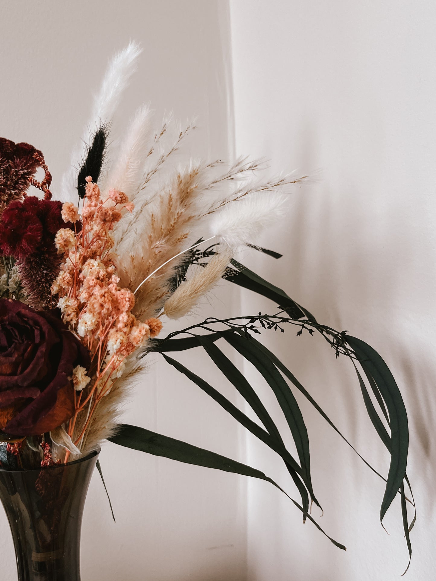 Burgundy Garden Centerpiece