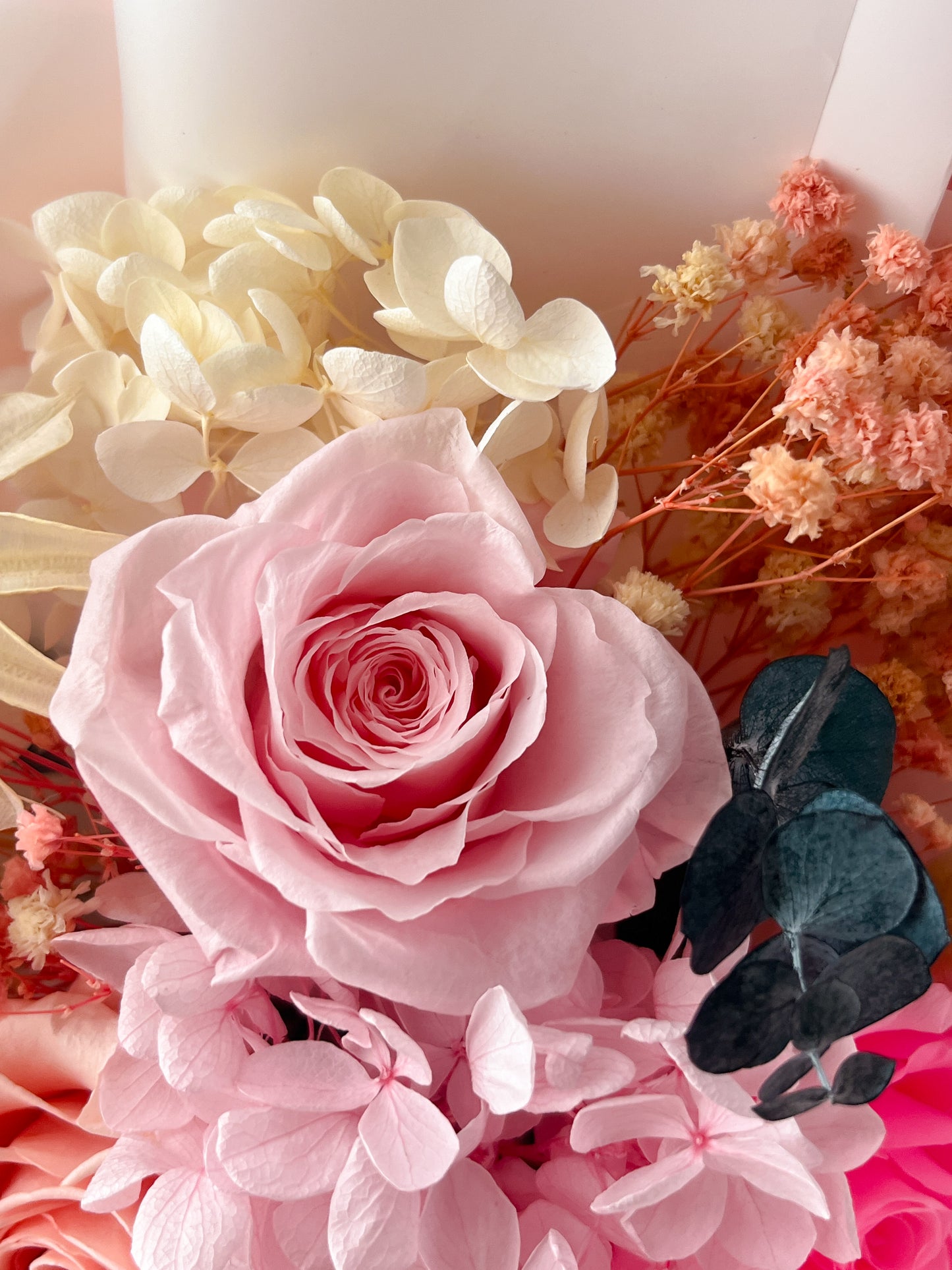 Pink Forever Roses Bouquet