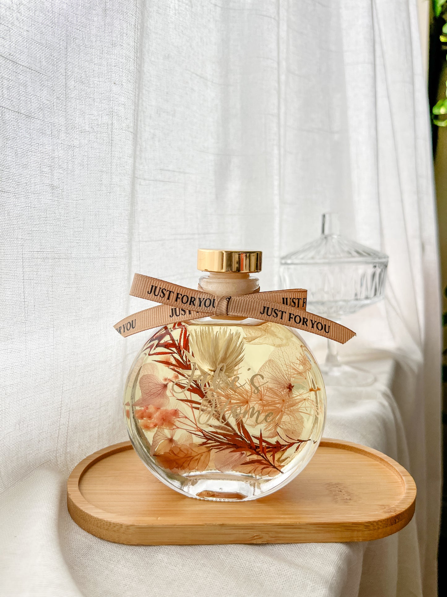 Round Flower Reed Diffuser