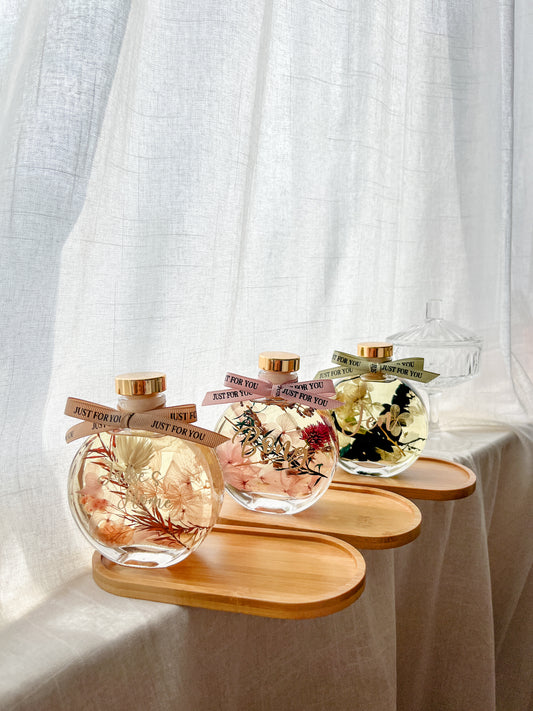 Round Flower Reed Diffuser