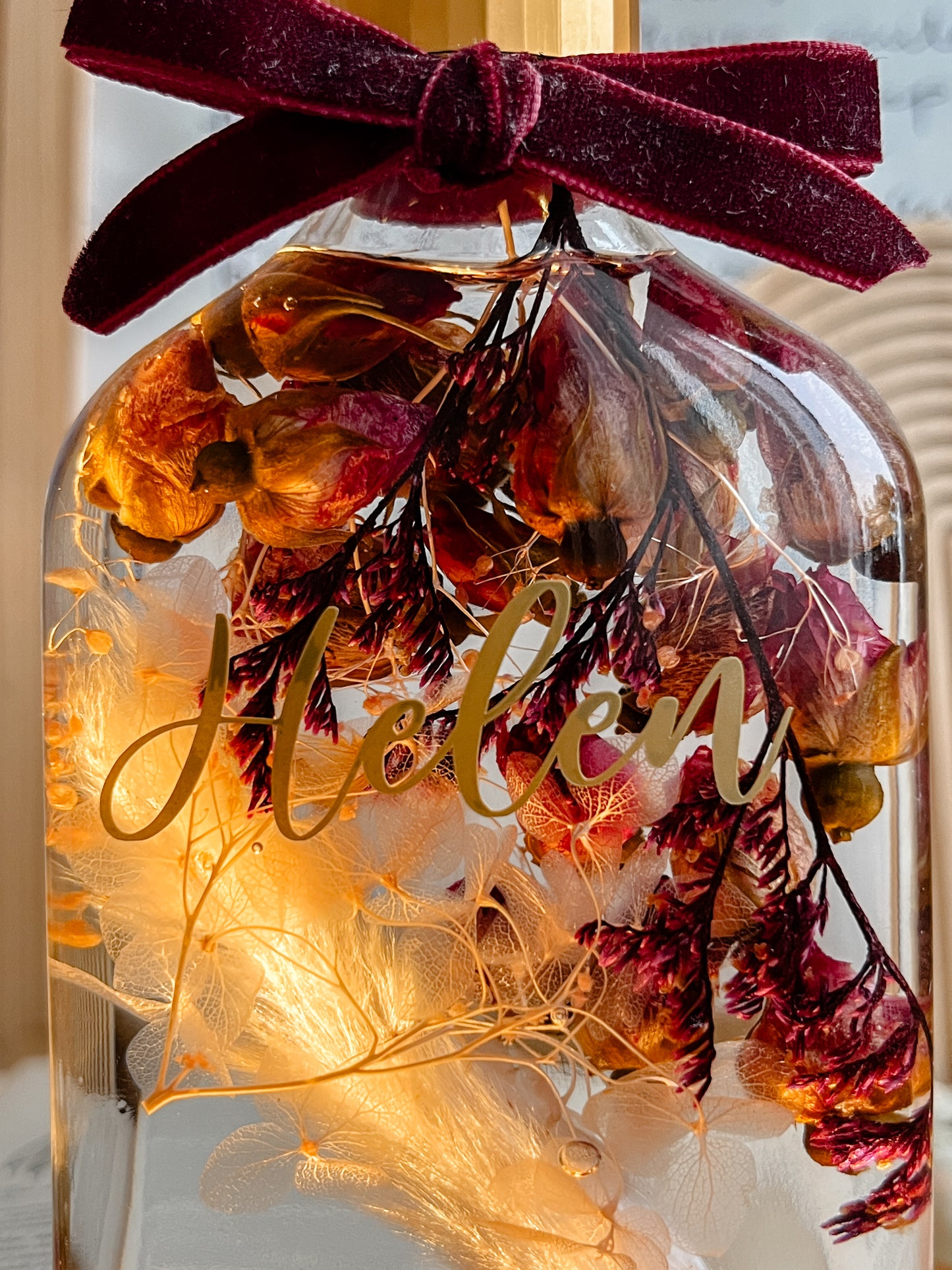 LED Light Bottle #6 - Melrose Charm