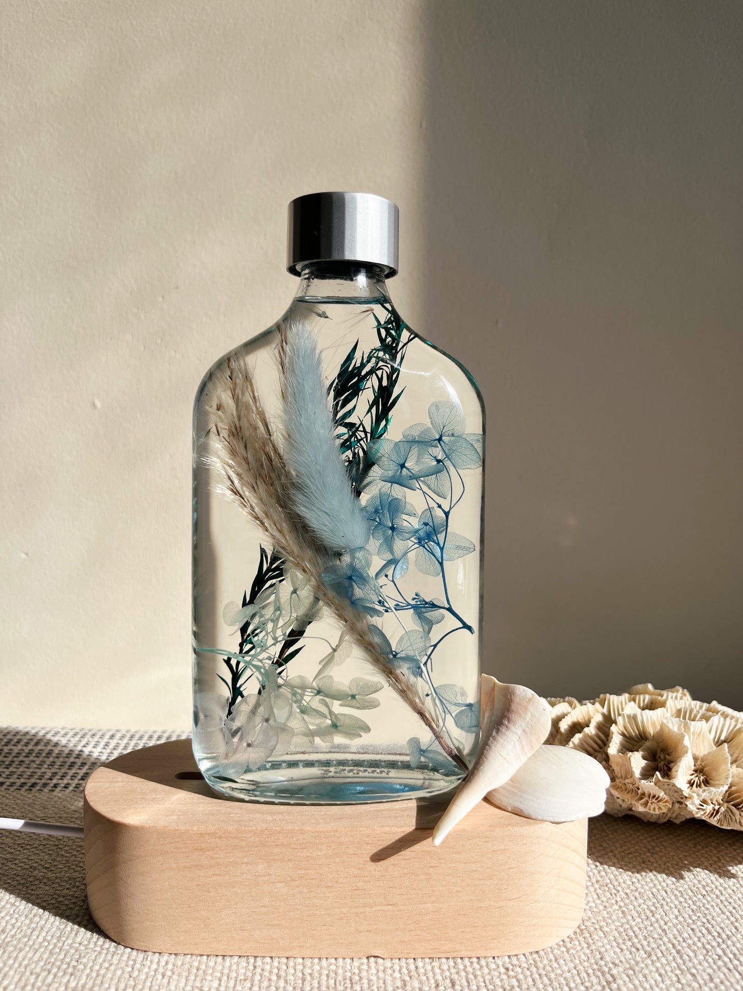 LED Light Bottle #7 - Crystal Lagoon