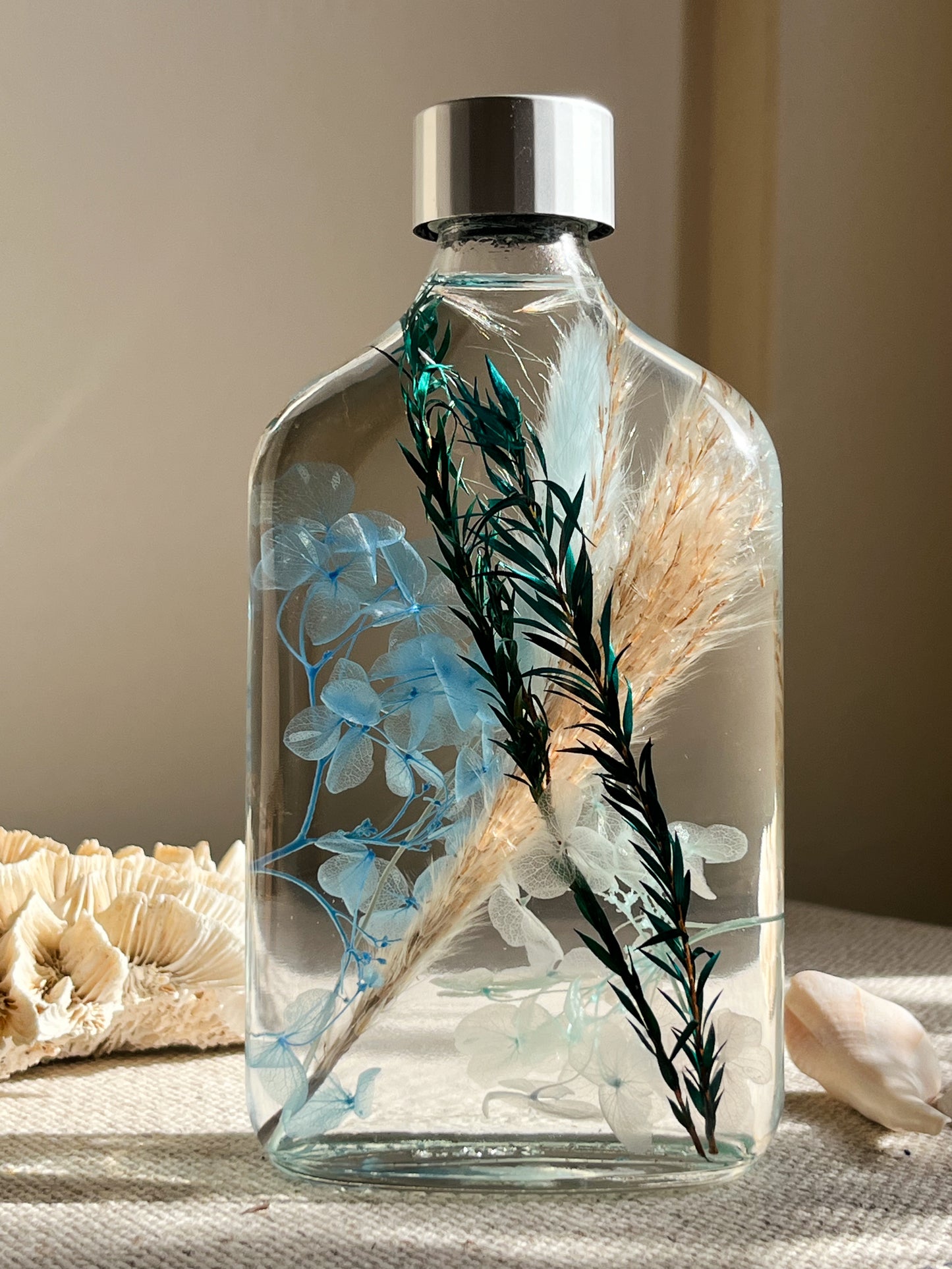 LED Light Bottle #7 - Crystal Lagoon