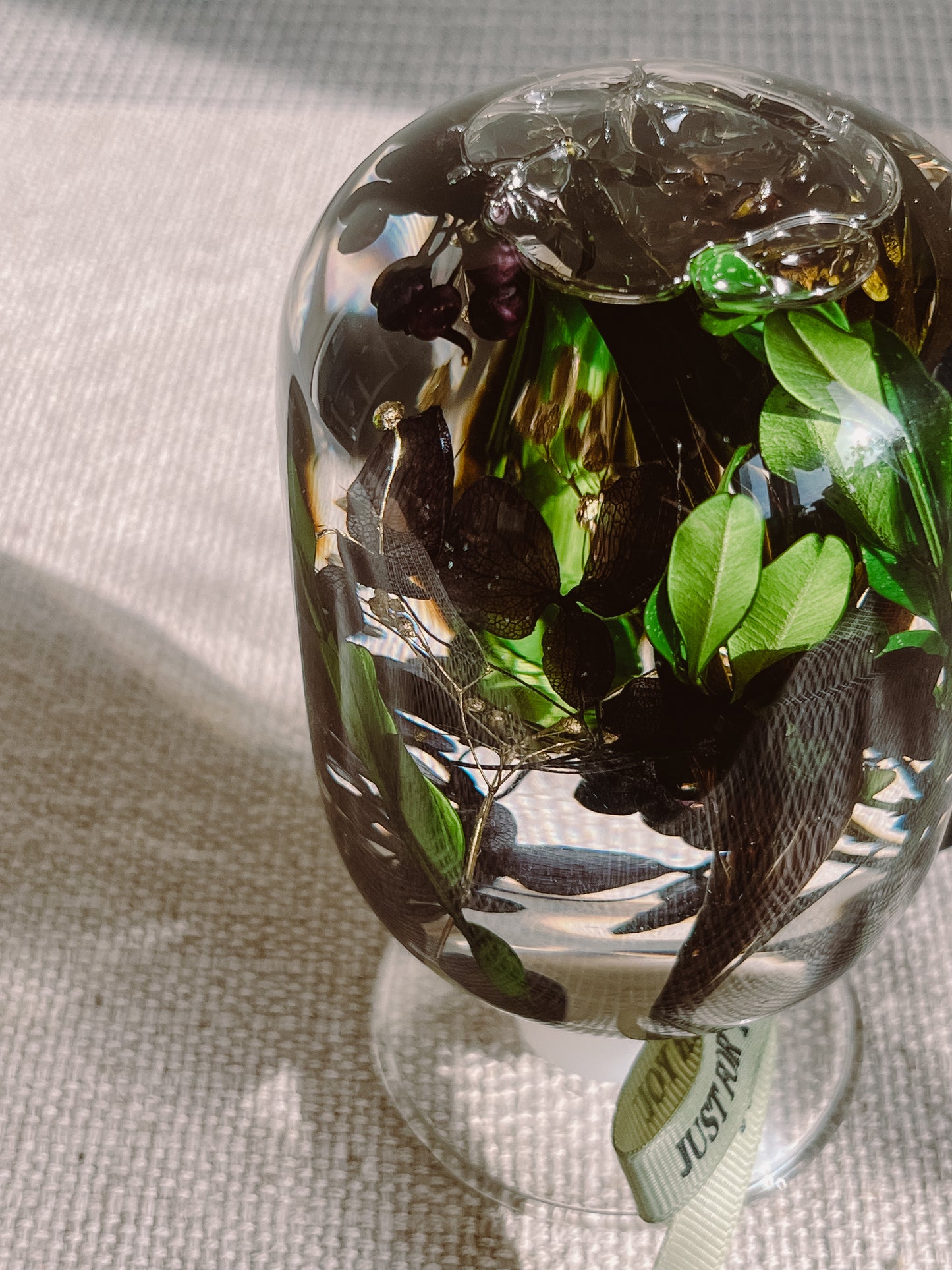 LED Plant Lamp Crystal Ball #5 - Midnight Forest