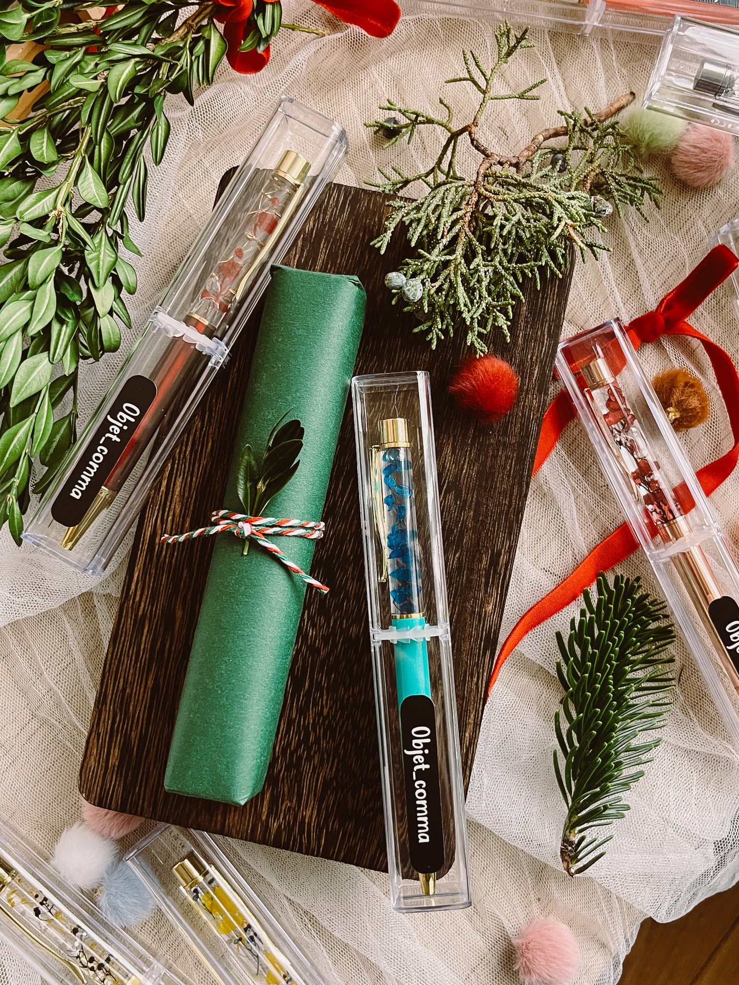 Flower ball point pen